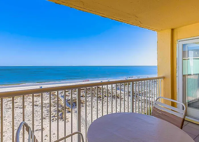 Beachfront With Shared Outdoor Pool Ac Private Balcony Views Wifi * Gulf Shores