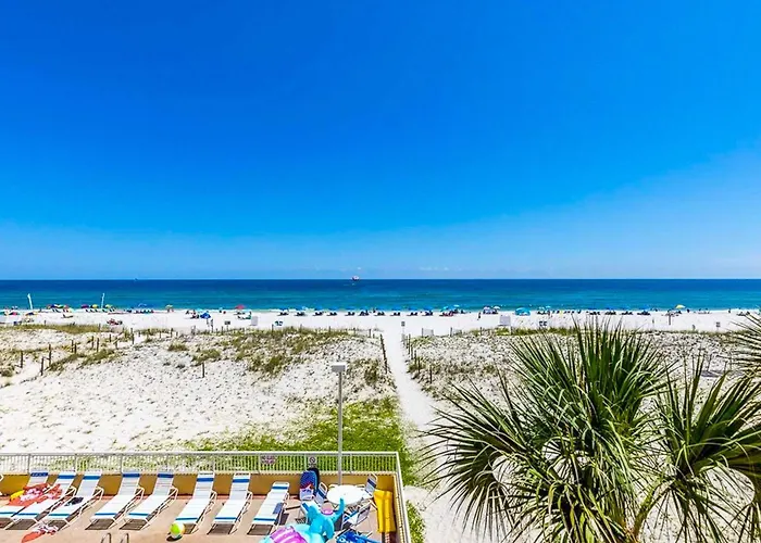 Beachfront With Shared Outdoor Pool Ac Private Balcony Views Wifi Gulf Shores